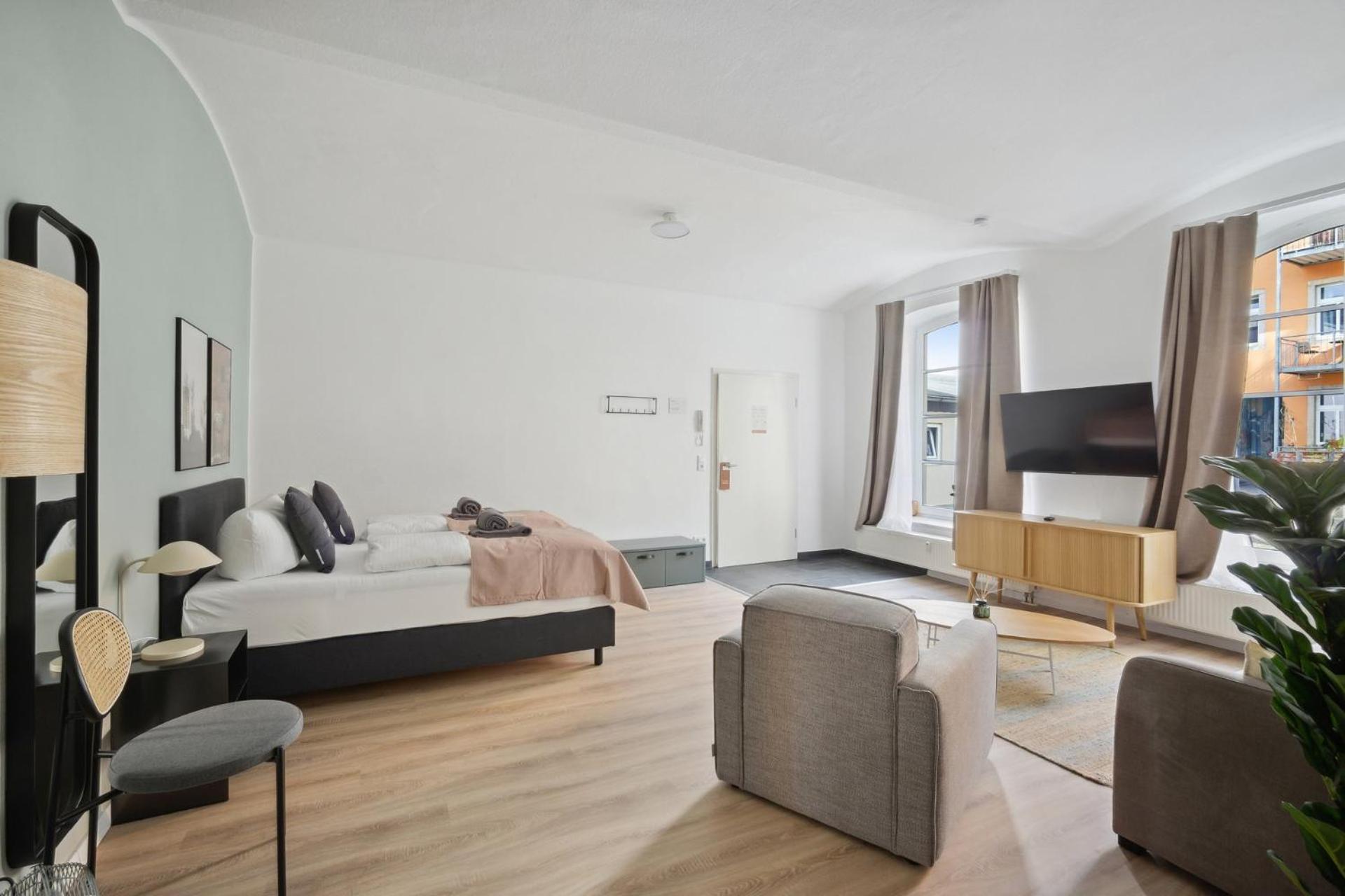 Limehome Dresden Jordanstrasse 部屋 写真